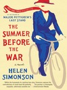 Cover image for The Summer Before the War